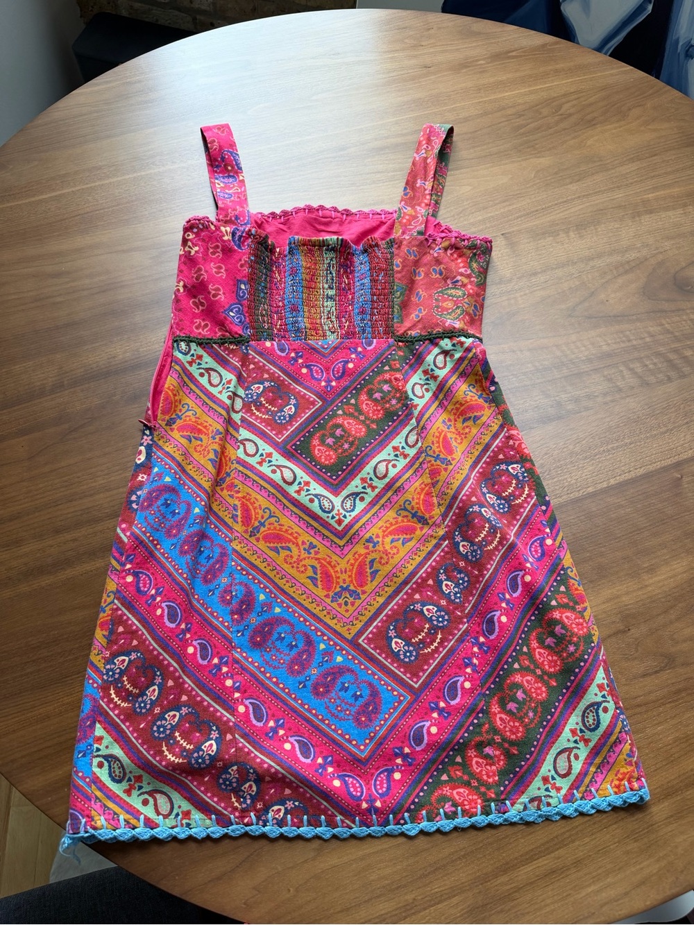 FARM Rio Pink Multi Paisley Mini Dress - Picture 6 of 6